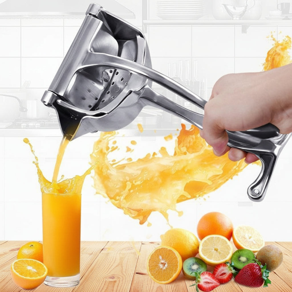 Stainless Steel Manual Citrus Juicer With Hand Press For Fresh Juice