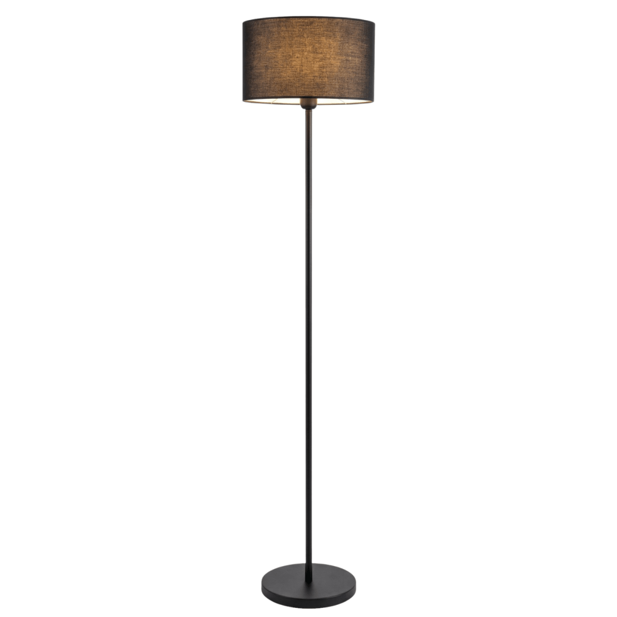 Stoff-Diffusor-Gitter-Stehlampe, modernes Design, 60 Zoll hoch | Rosalyssa