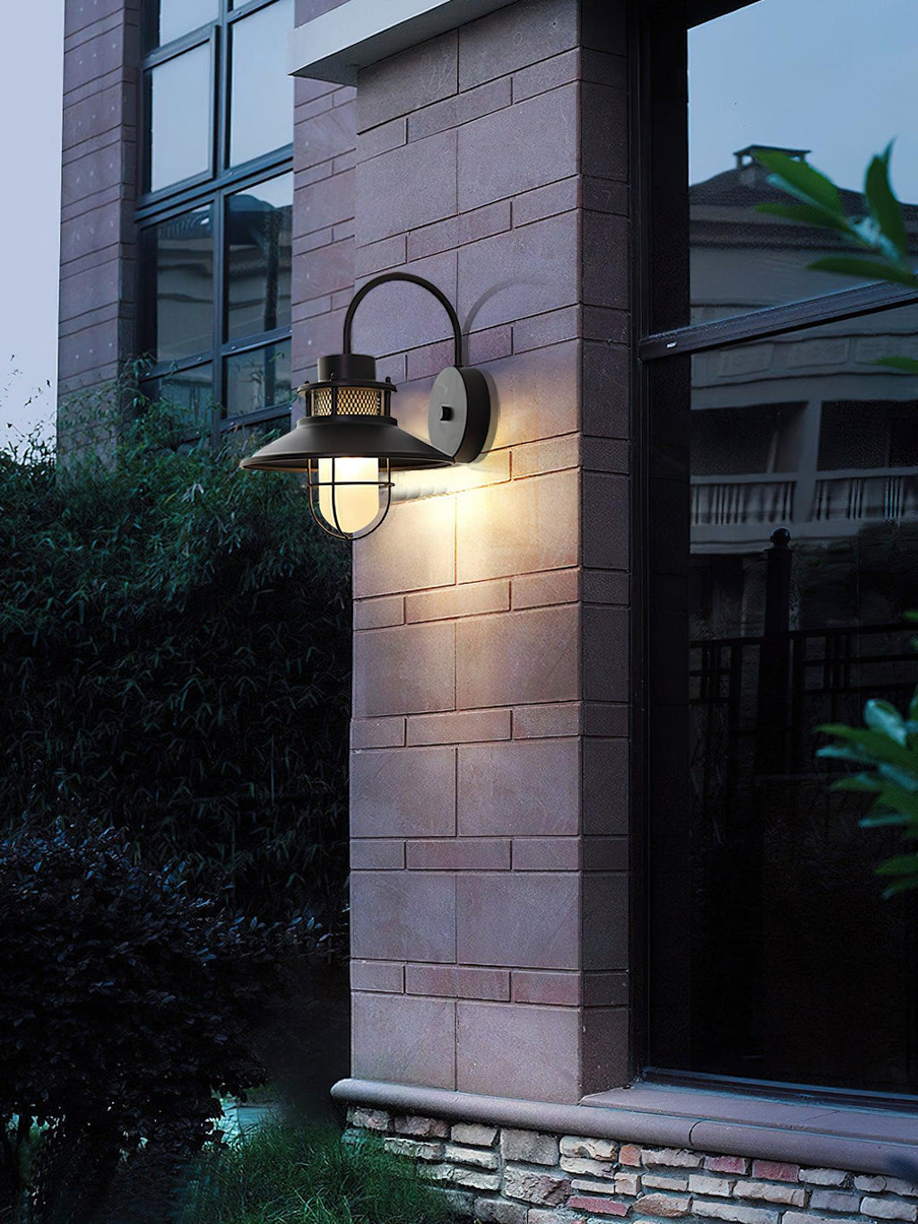 Felix Industrial Outdoor Wall Lantern Waterproof Exterior Light Fixture
