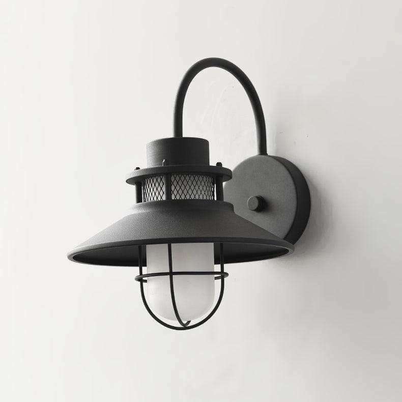 Felix Industrial Outdoor Wall Lantern Waterproof Exterior Light Fixture