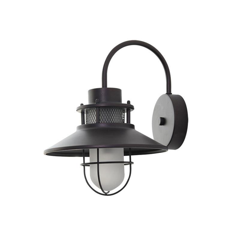 Felix Industrial Outdoor Wall Lantern Waterproof Exterior Light Fixture