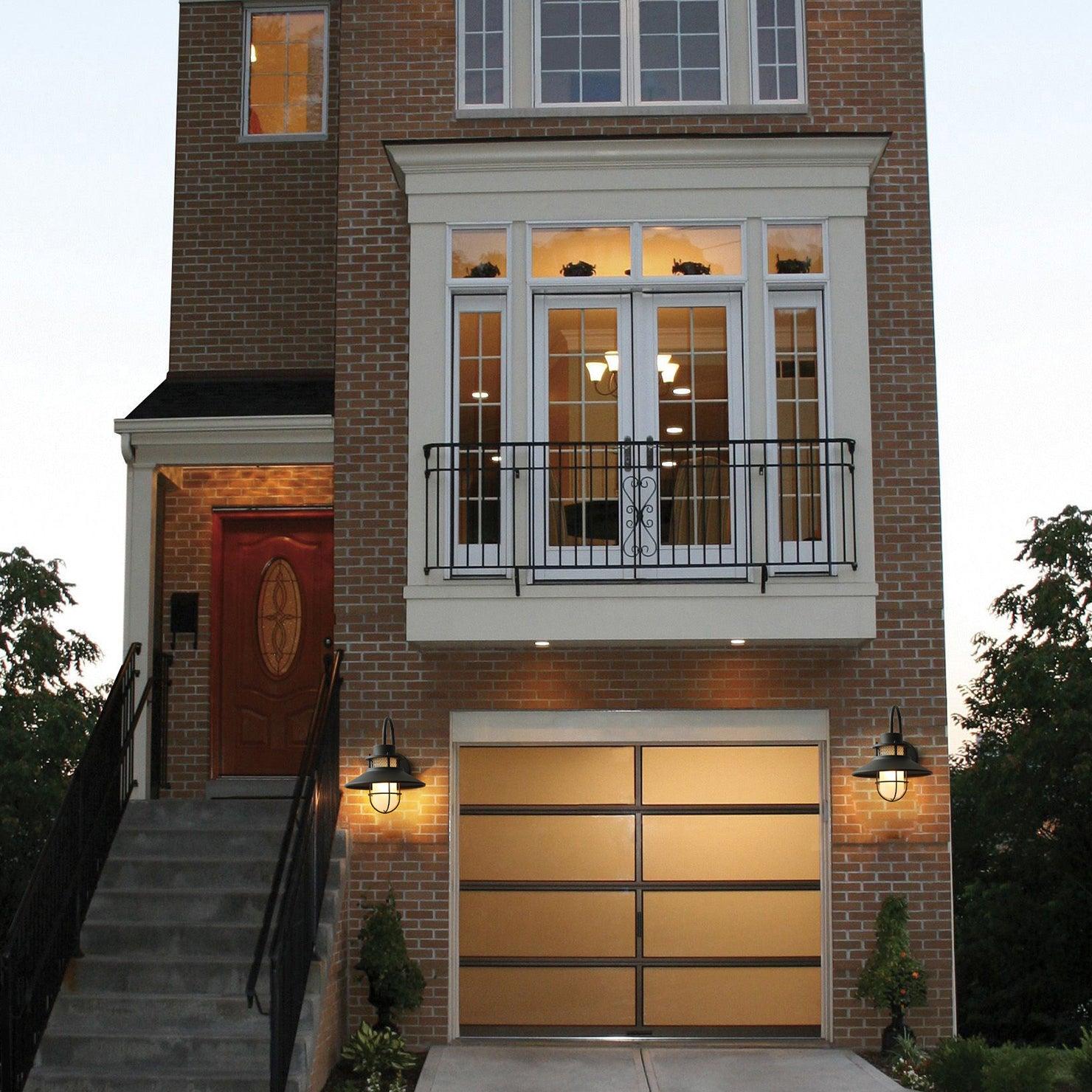 Felix Industrial Outdoor Wall Lantern Waterproof Exterior Light Fixture