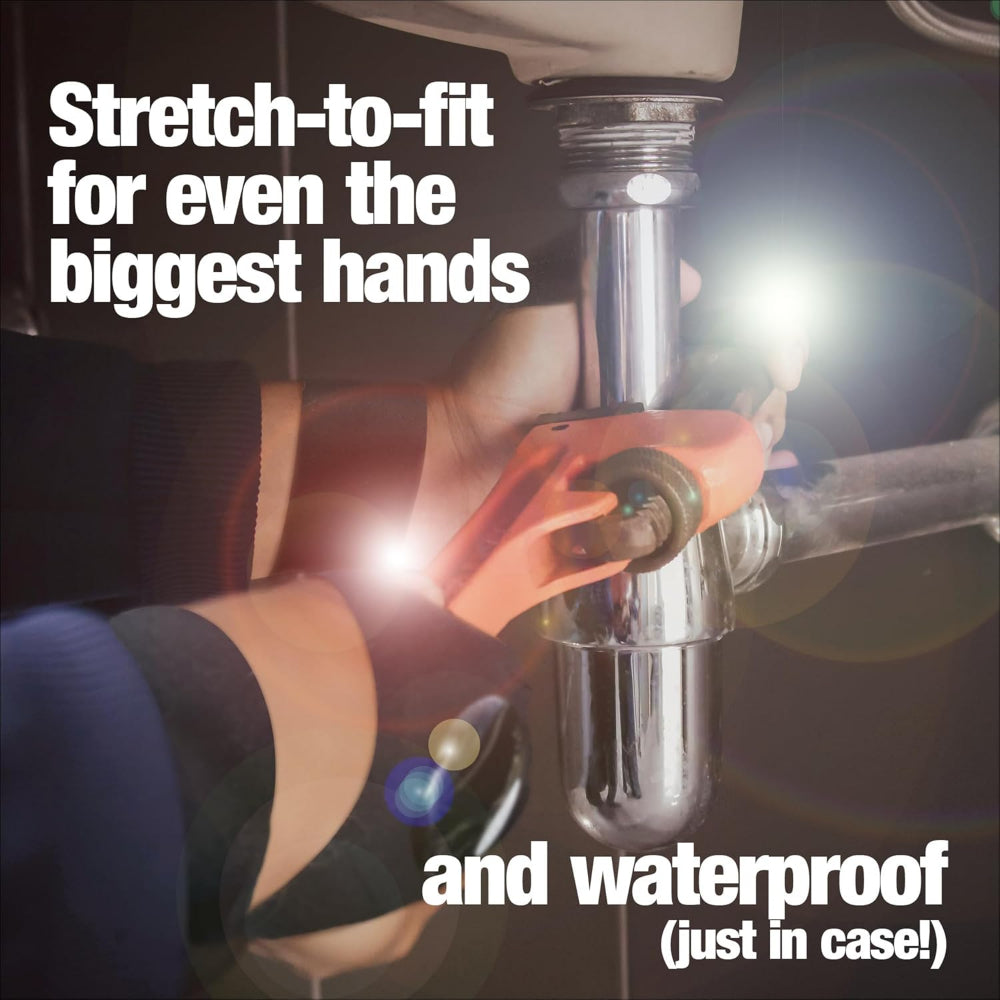 Flashlight Gloves With LED Finger Lights For Outdoor Work
