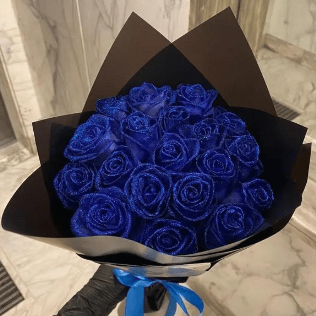 Aurelia Eternal Bloom Rose Glitter Rose for Romantic Gifts and Home Decor