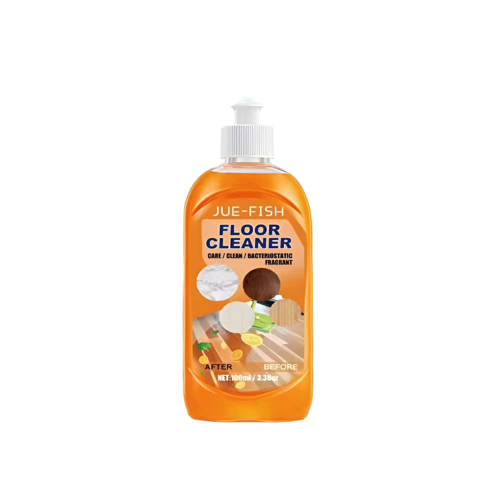 Bright Lemon Scent Floor Cleaner For Multiple Surfaces In Liquid Form