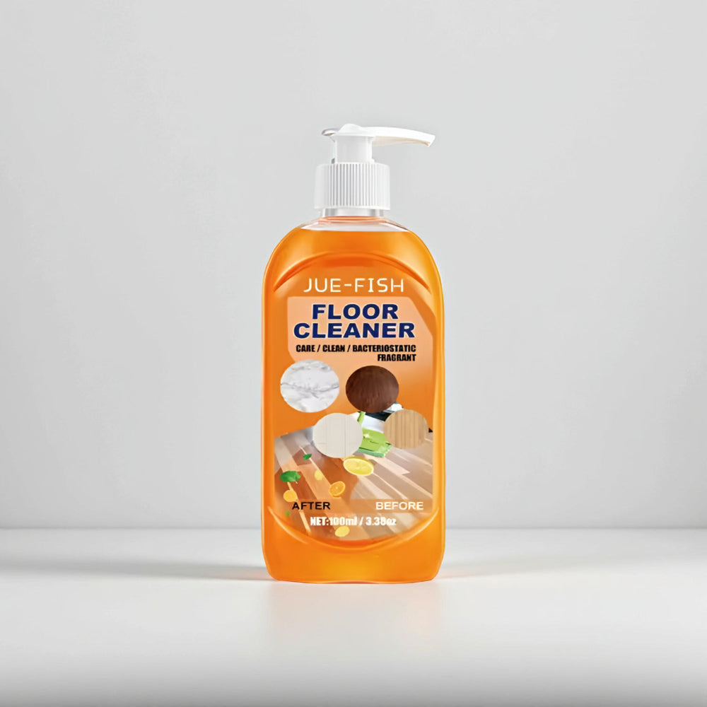 Bright Lemon Scent Floor Cleaner For Multiple Surfaces In Liquid Form