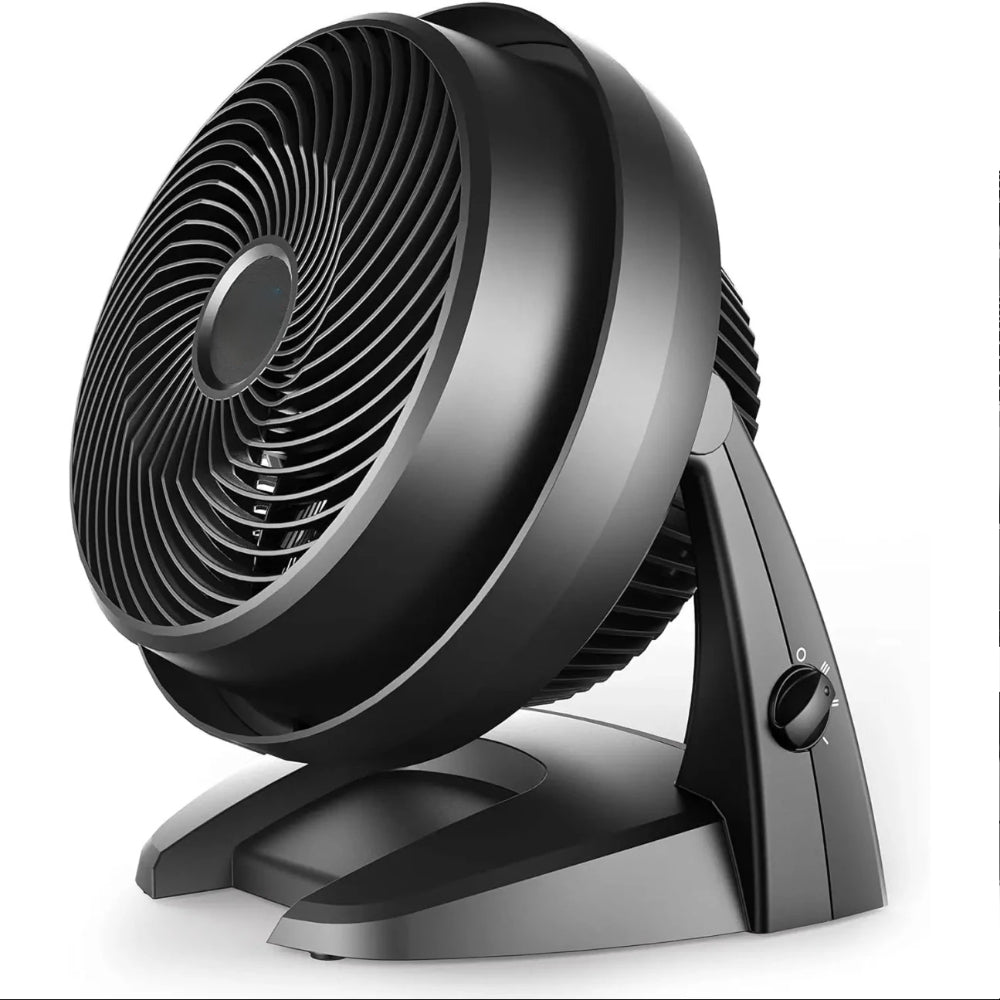 Ventilatore da pavimento regolabile con testa inclinabile per una circolazione dell'aria domestica efficiente