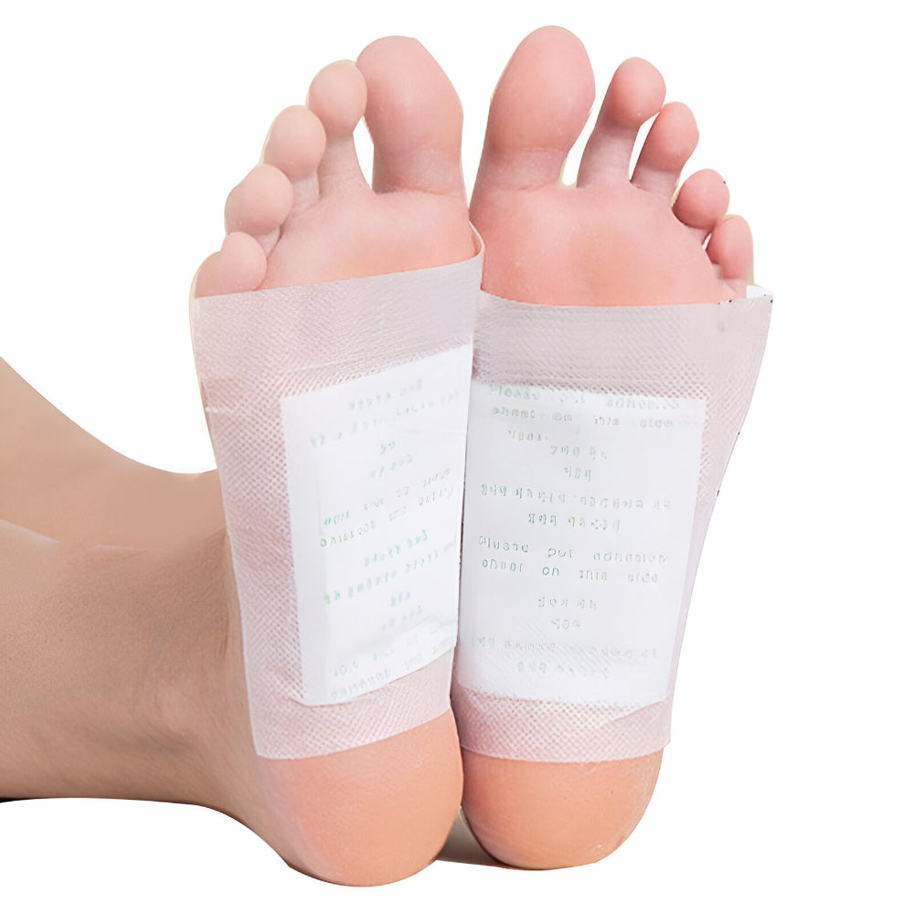 Bamboo Foot Patch Set With Adhesive Sole Care Pads