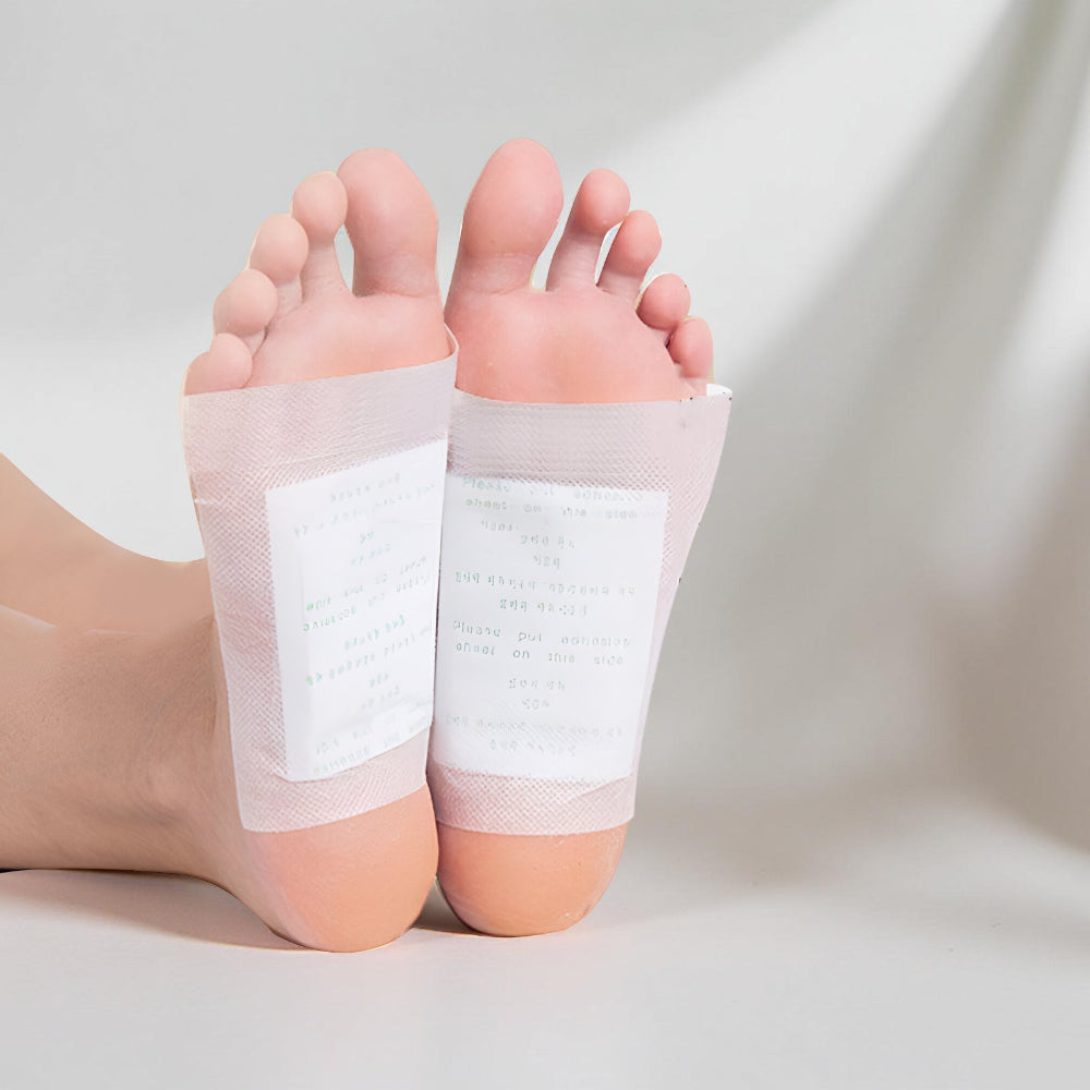 Bamboo Foot Patch Set With Adhesive Sole Care Pads
