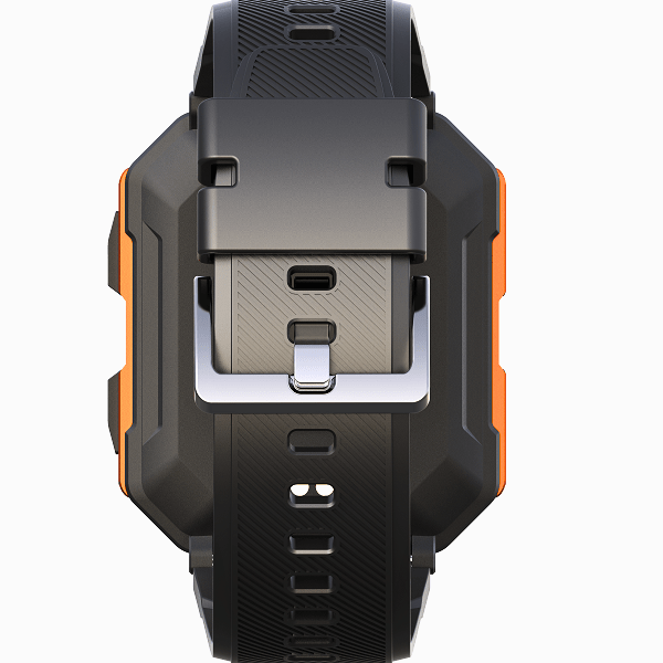 Ardent Lux Smartwatch aus Edelstahl mit Fitness- und Gesundheitsüberwachung