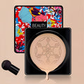Foundation Cream Compact With Sponge Applicator For Smooth Coverage