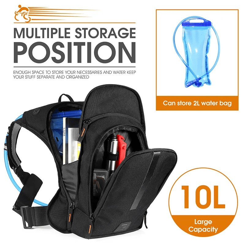 Sac à dos d'hydratation ultraléger AeroPulse Pack 10L pour cyclisme et activités de plein air