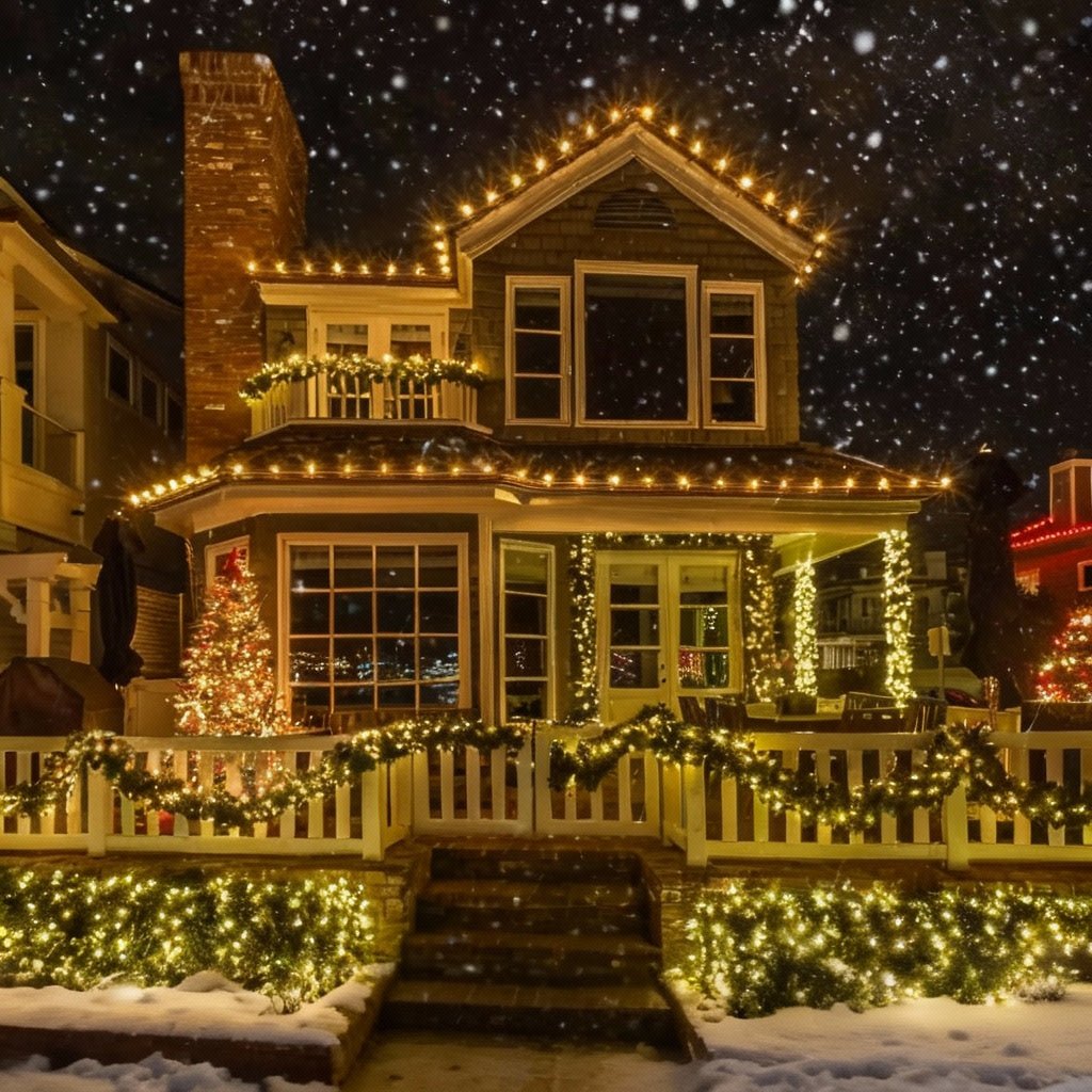 NovaGlow LED-Feuerwerks-Weihnachtsbeleuchtung für lebendige festliche Beleuchtung