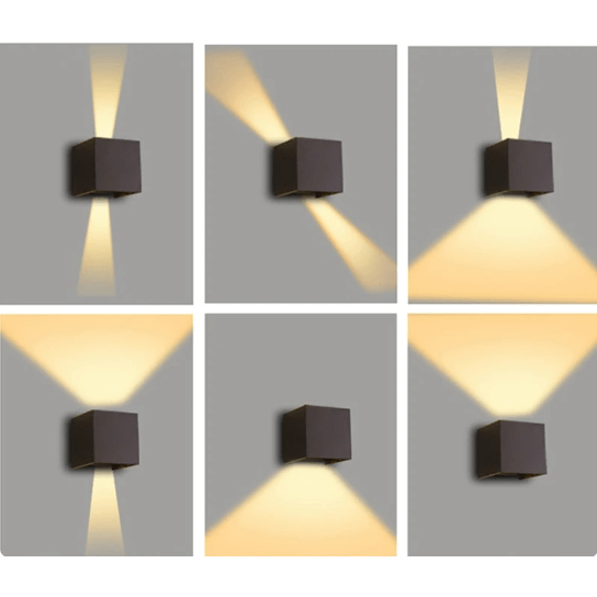 AuroraLume Lámpara de Pared LED Moderna para Áreas de Estar y Trabajo