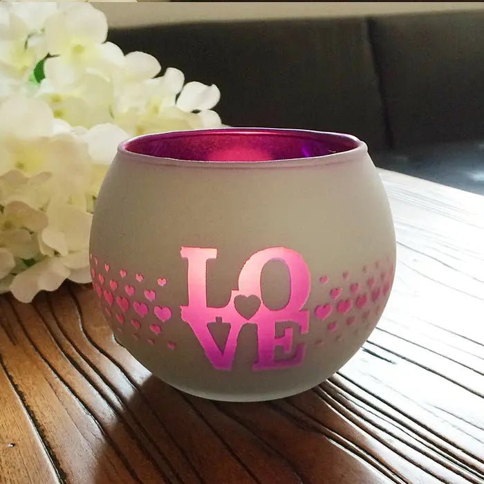 LumaNest Moderne Glass Lysestake for Koselig Stemning