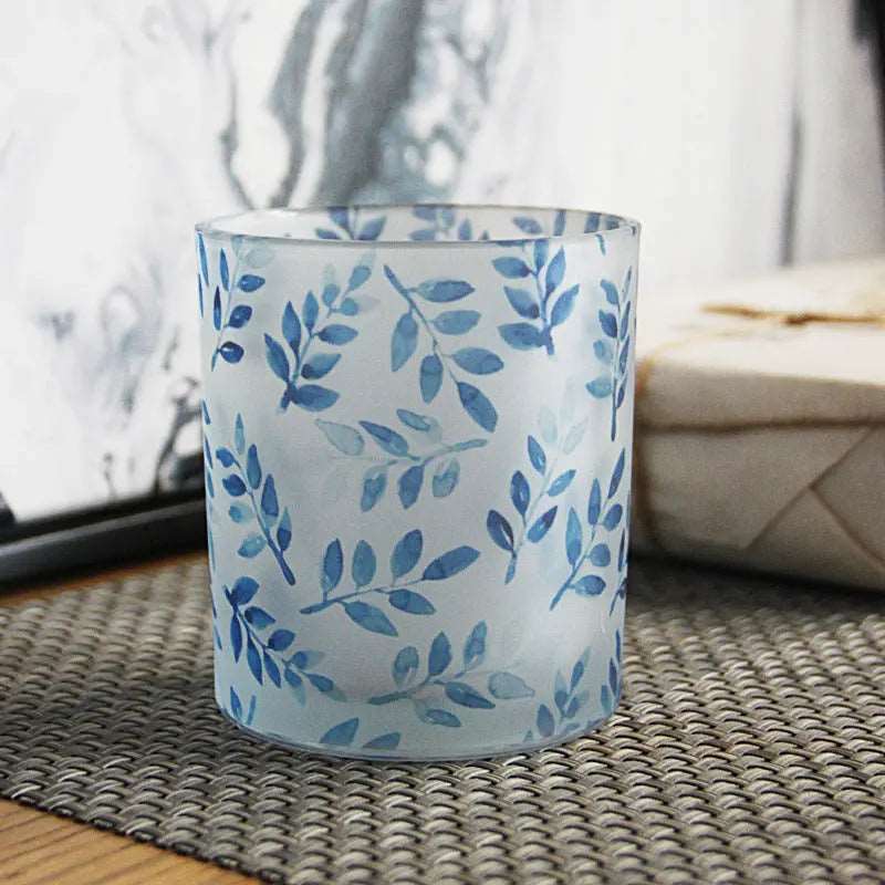 LumaNest Moderne Glass Lysestake for Koselig Stemning