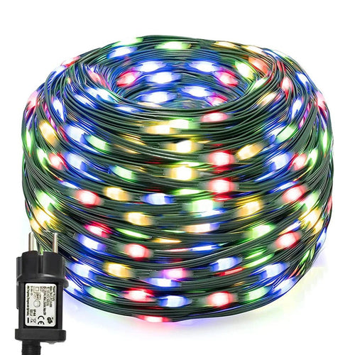 AuroraLeaf Warm LED String Lights For Stylish Outdoor And Garden Decoration