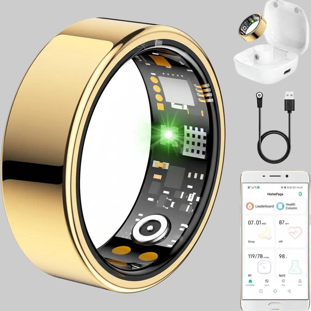 Anello Intelligente per il Monitoraggio del Sonno per Salute e Qualità del Riposo