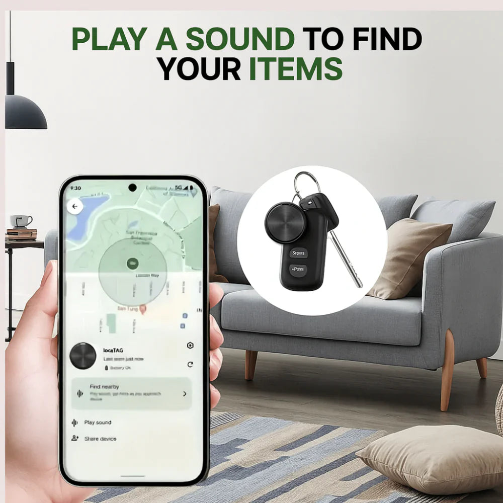 Bluetooth-tracker voor sleutels, tassen en dagelijkse benodigdheden