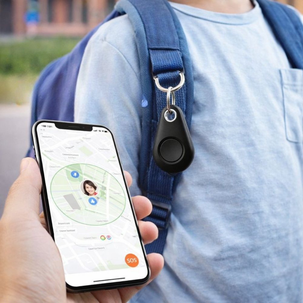 Localizator GPS pentru copii cu Bluetooth și alerte SOS