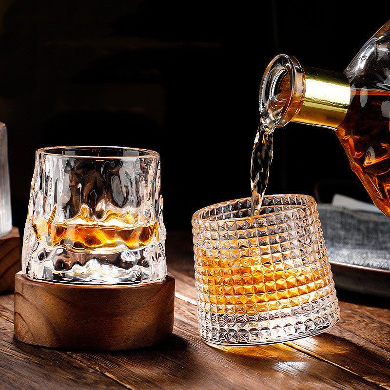 Whirluxe Drehbare Whiskeygläser für einen edlen Touch