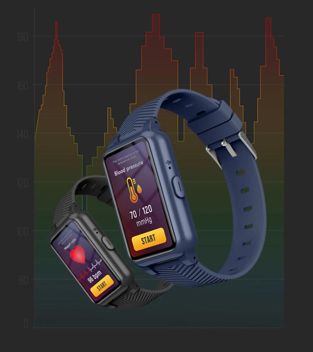 SafeGuard GPS Smartwatch for Seniors With Fall Detection and SOS Button