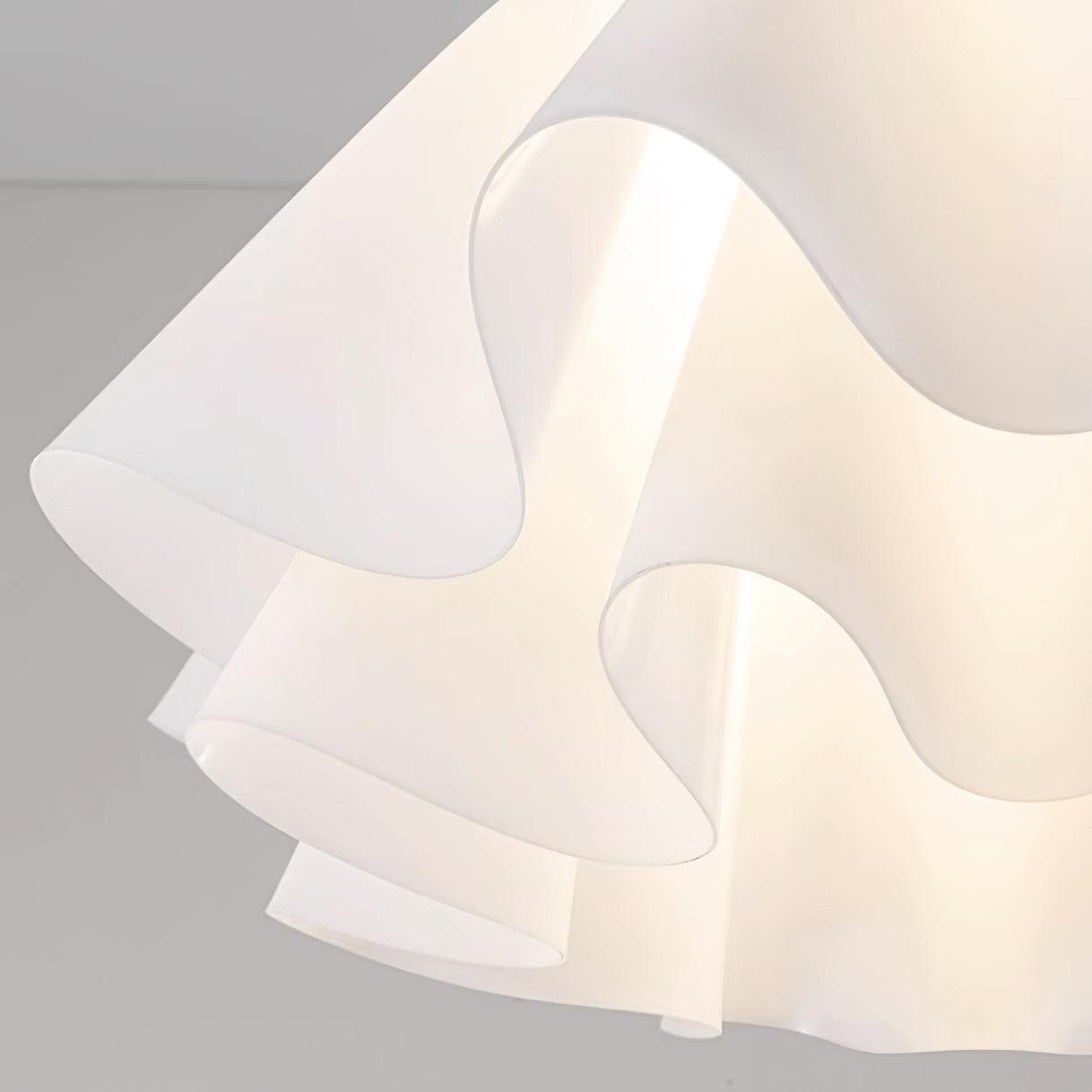 LumenFold Contemporary Ceiling Light With Copper Base And Ambient Glow