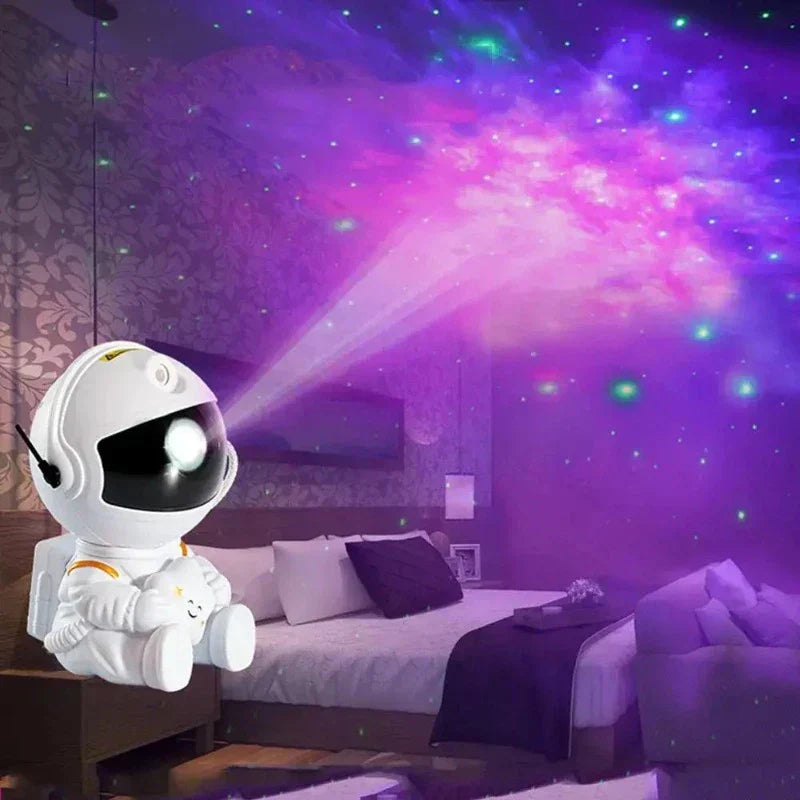 NebulaGlow Galaxy Projector Table Lamp for Ceiling Ambience