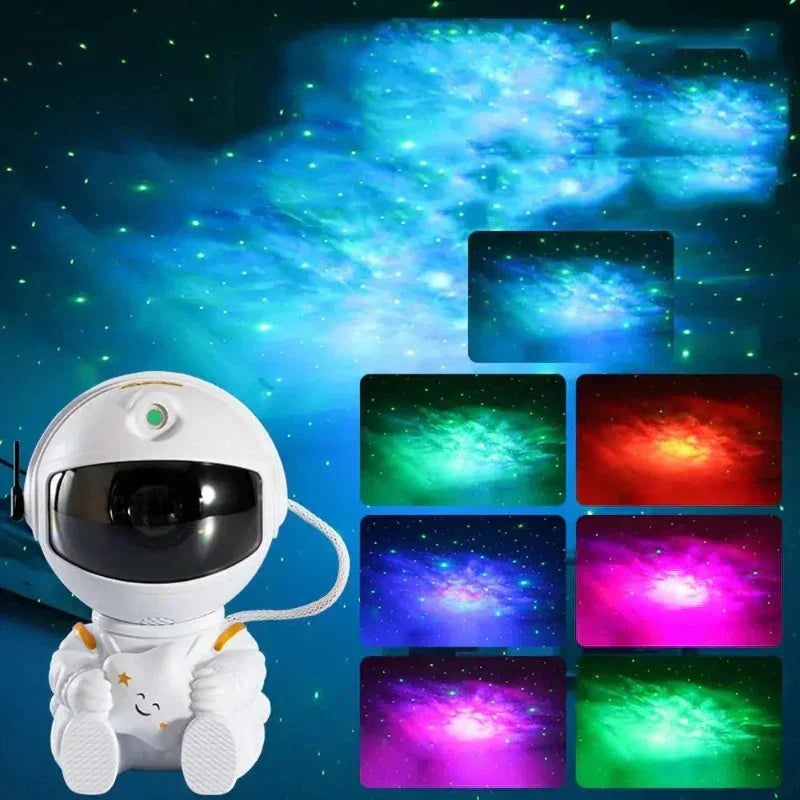 NebulaGlow Galaxy Projector Table Lamp for Ceiling Ambience