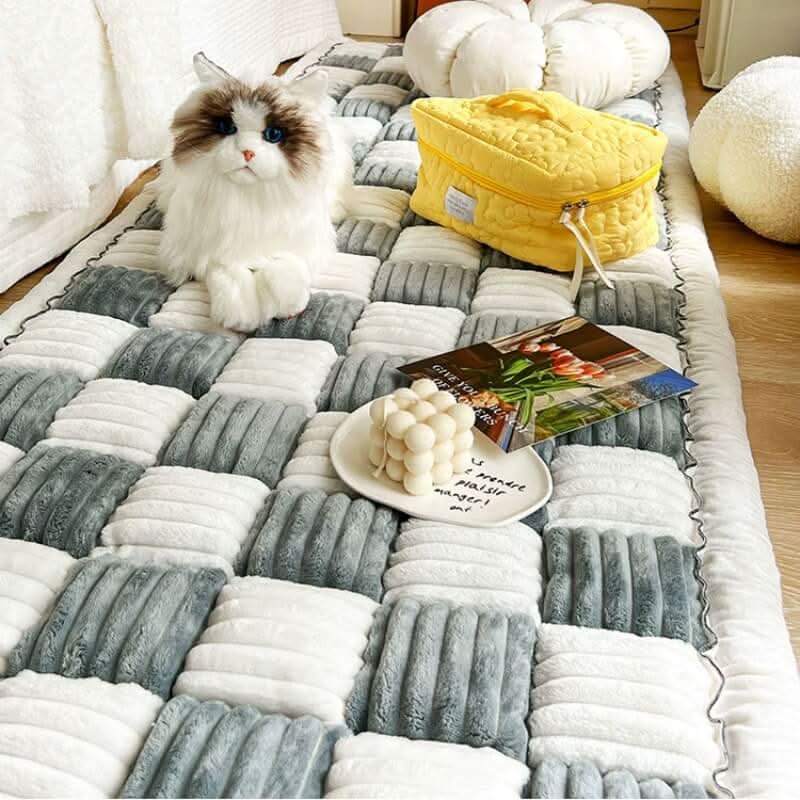 CozyNest Stylish Sofa Protector With Non Slip Underside