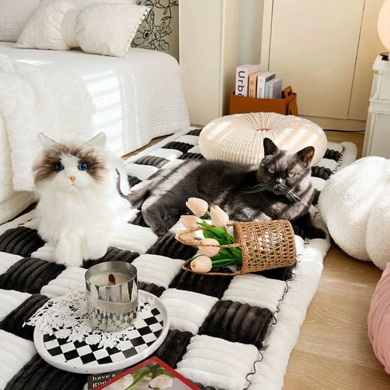 CozyNest Stylish Sofa Protector With Non Slip Underside
