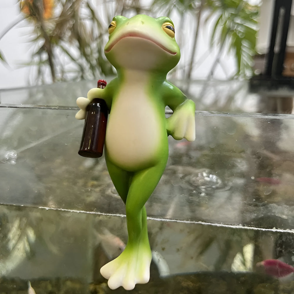 Ornamento Sospeso Frog Edge per Vasi, per Decorazioni Interne ed Esterne