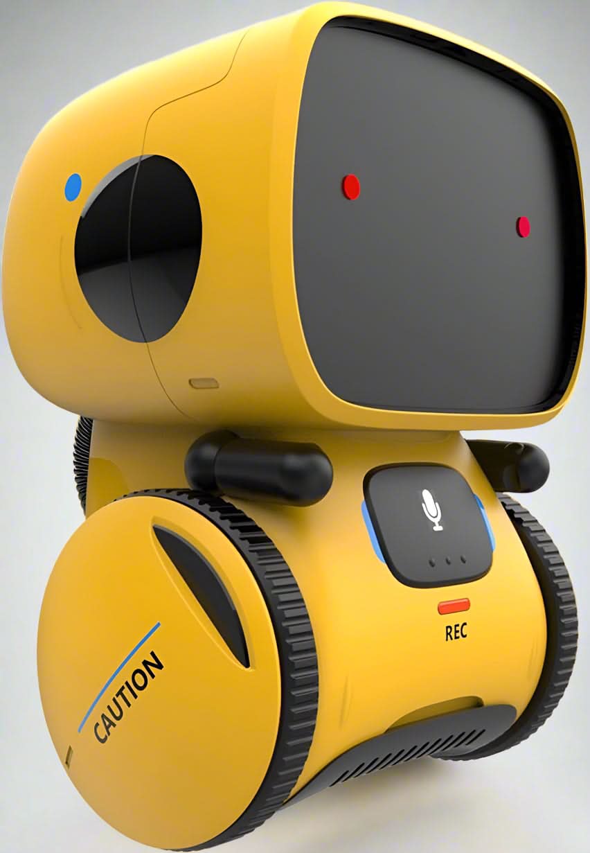 PulseBot Mini Interactive Dancing Robot With Voice and Sound Functions