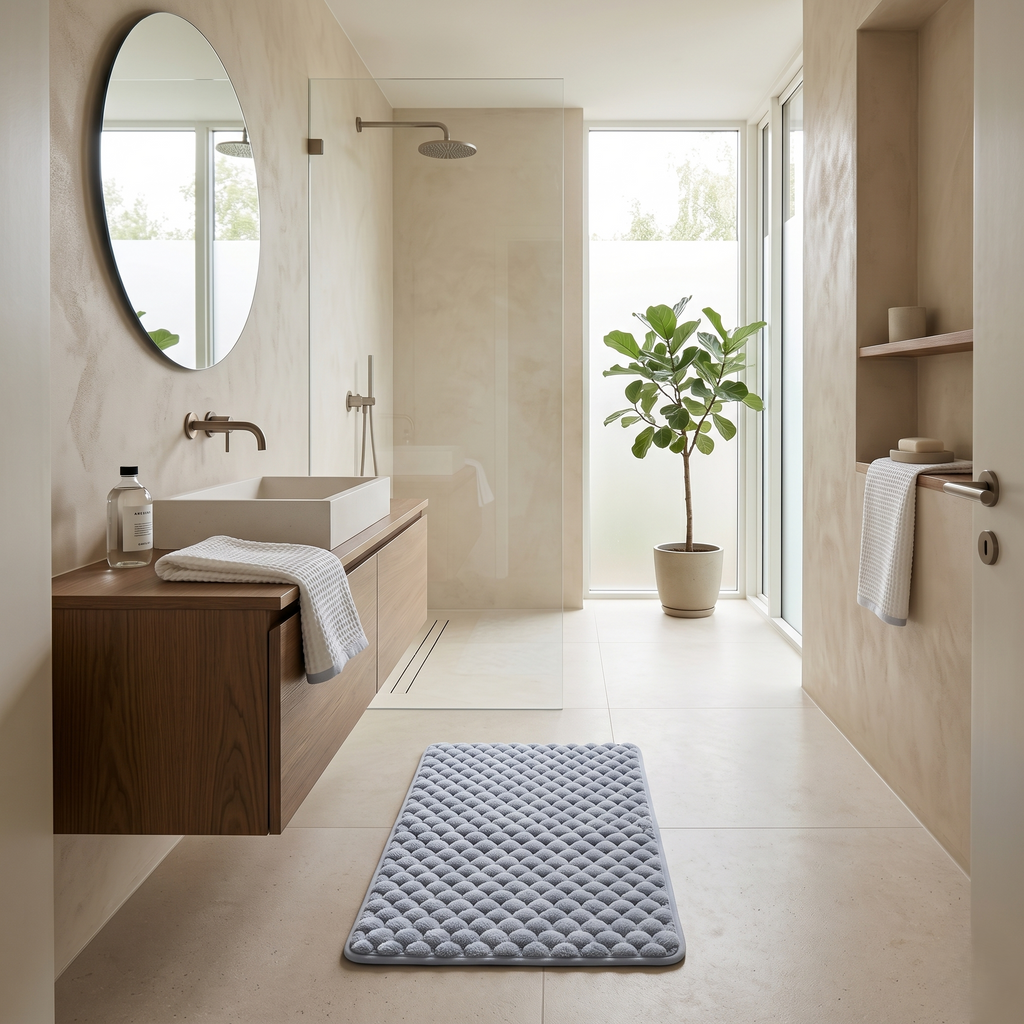 Ultra-Soft Memory Foam Bath Mat for Plush Everyday Comfort | Rosalyssa