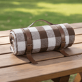 TrailGuard Outdoor Picnic Blanket With Water-Repellent Surface And Compact Foldable