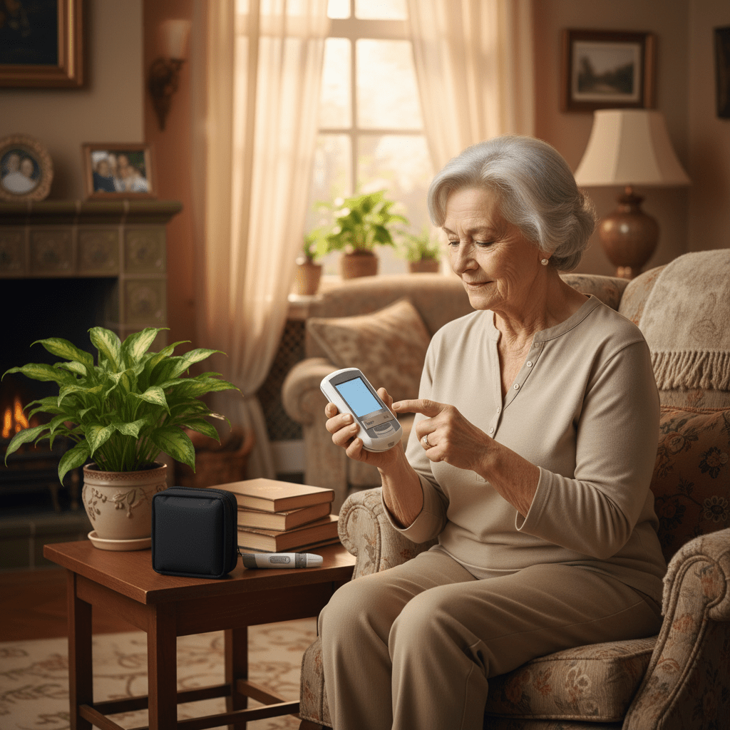 Moniteur de cholestérol Bluetooth LipidSense pour suivi santé sans fil