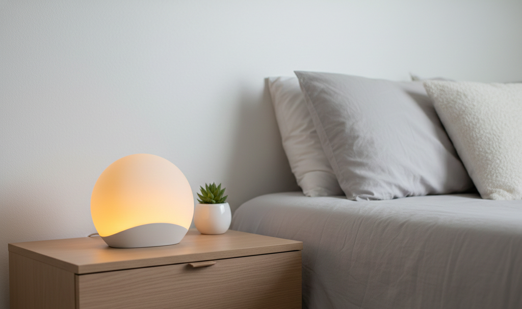 Le réveil lumineux Sunrise avec système d'alarme progressive | Rosalyssa
