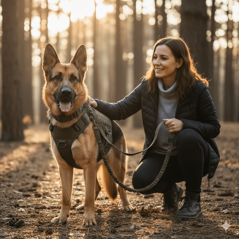 IronHound Dog Harness With Robust And Comfortable Design For Safe Training