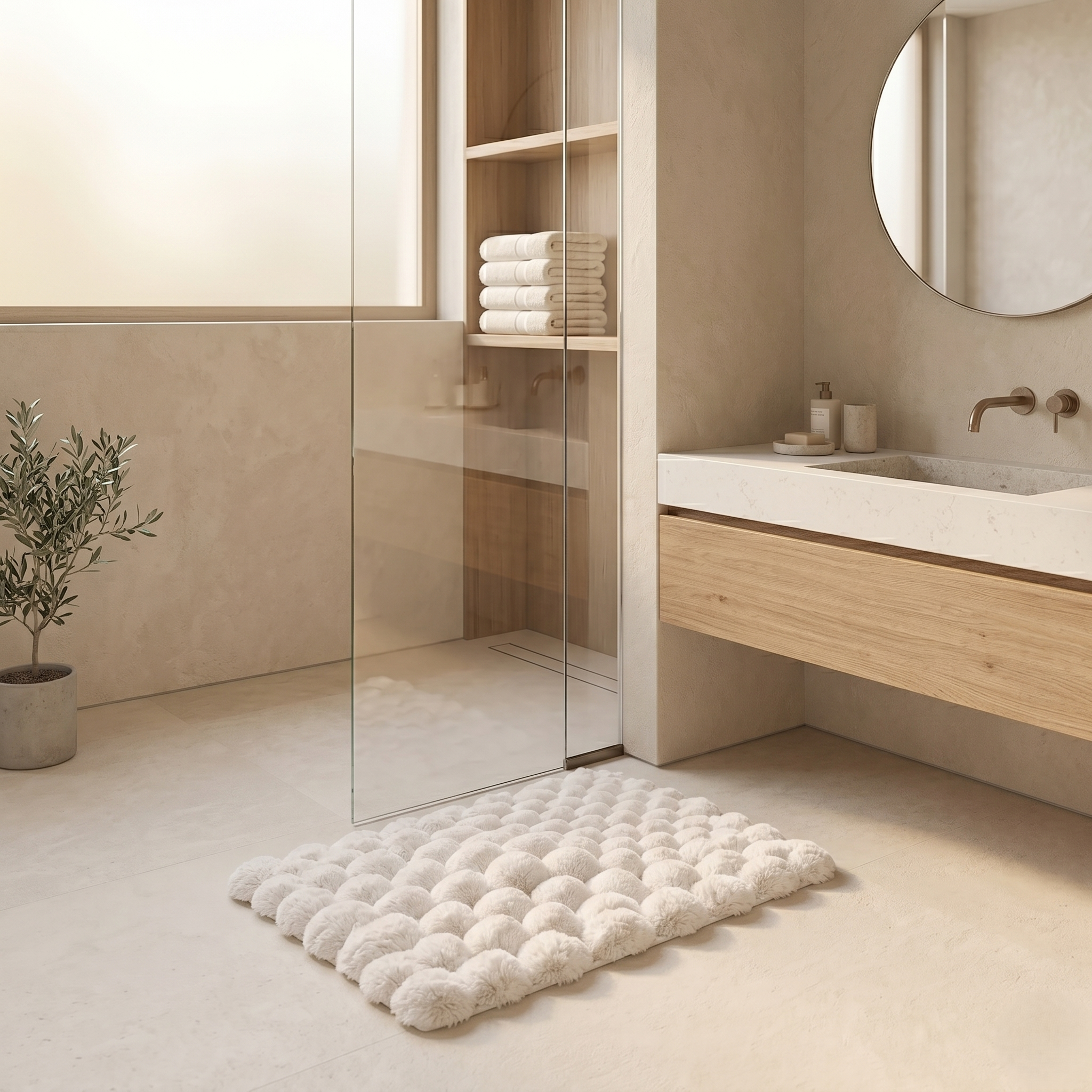 Ultra-Soft Memory Foam Bath Mat for Plush Everyday Comfort | Rosalyssa