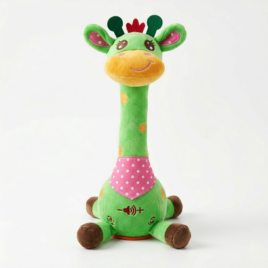 Kids Plush Giraffe Sings Interactive Musical Companion
