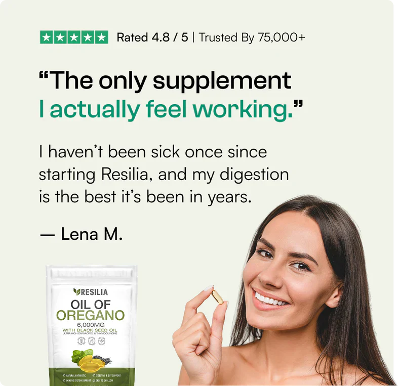 Advanced Oregano Oil & Black Seed Formula for Daily Gut and Immune Support