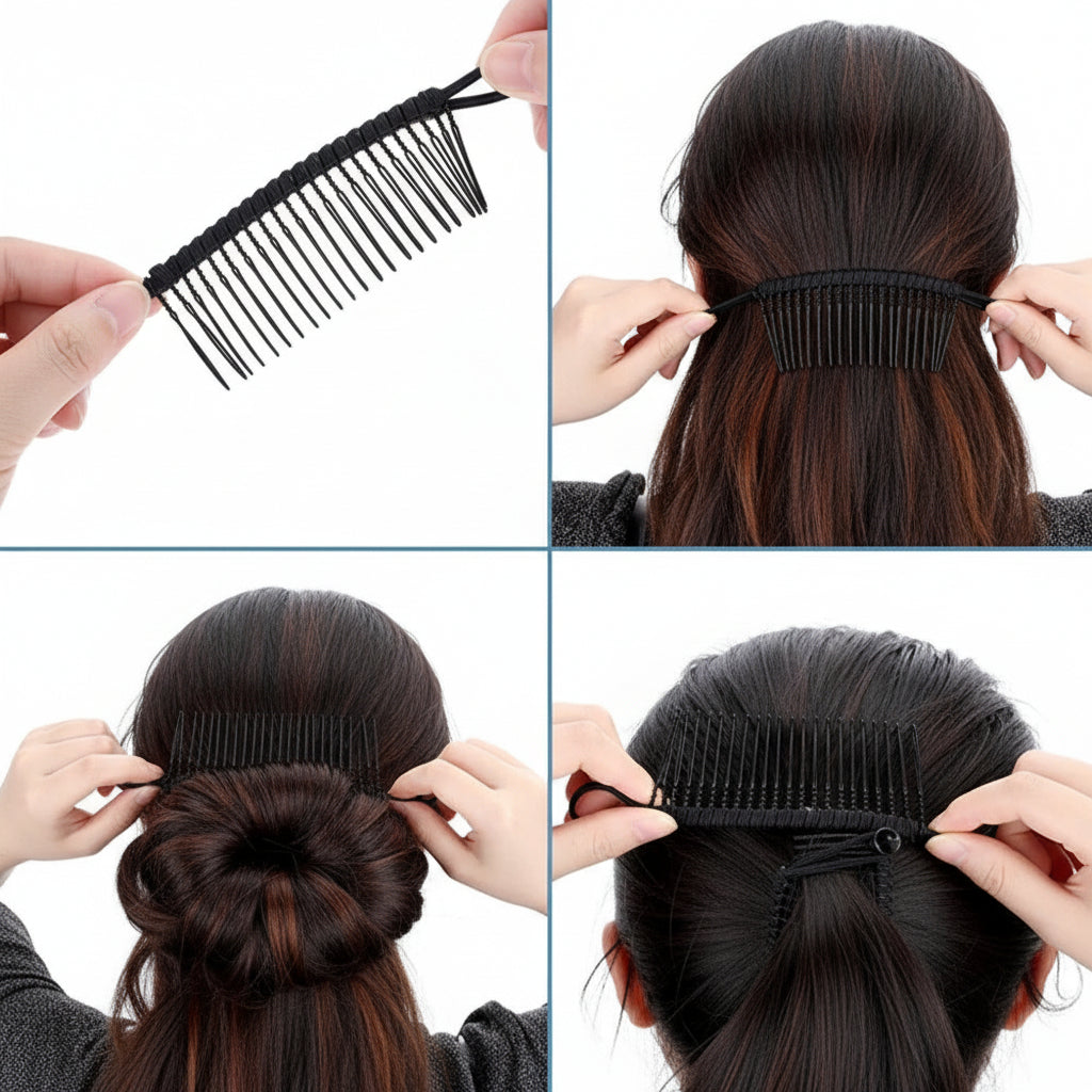 Hair Clip For Thick And Voluminous Hair Vintage Style
