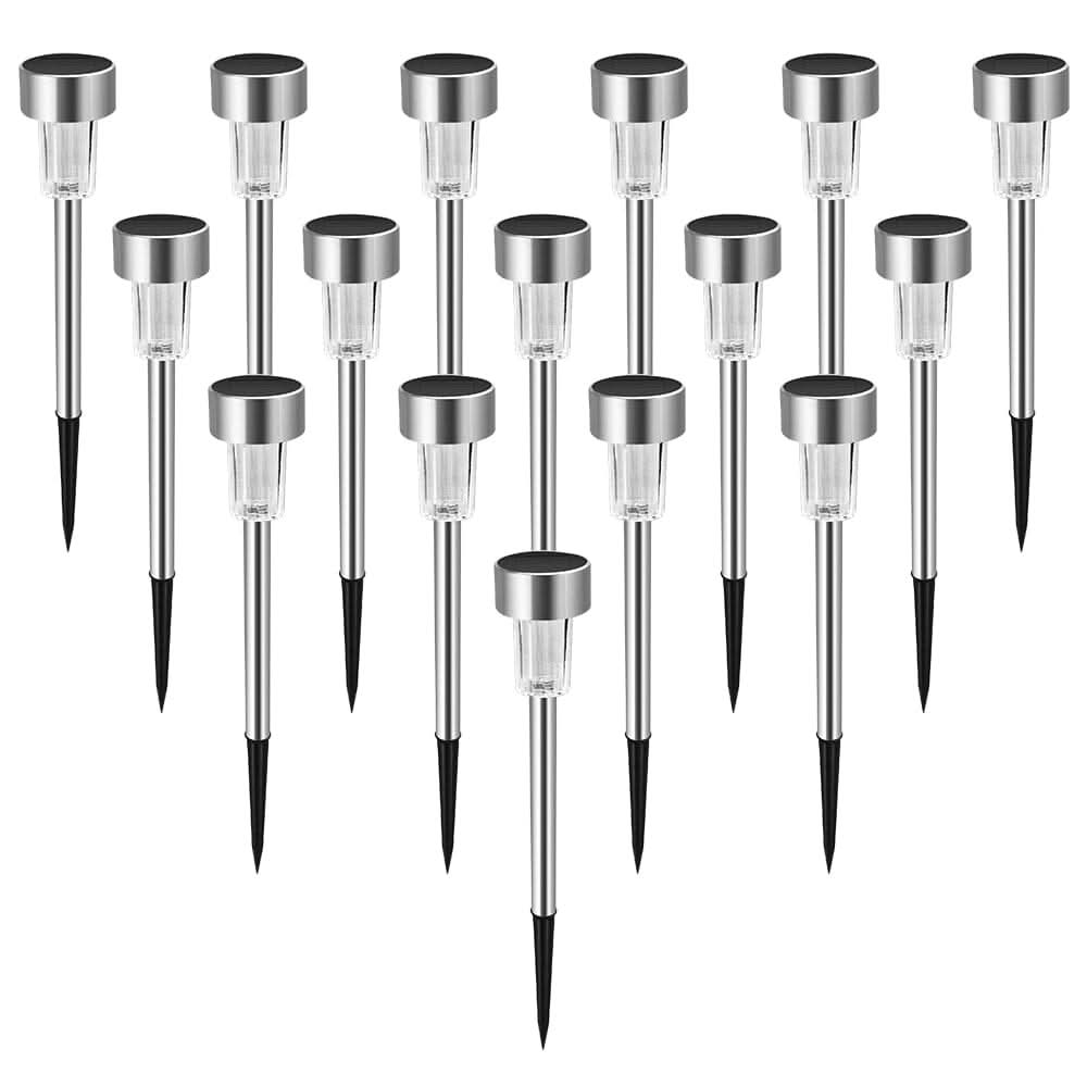 Garden Solar LED Lamp With Weatherproof, Energy-Efficient, Integrated Light Sensor