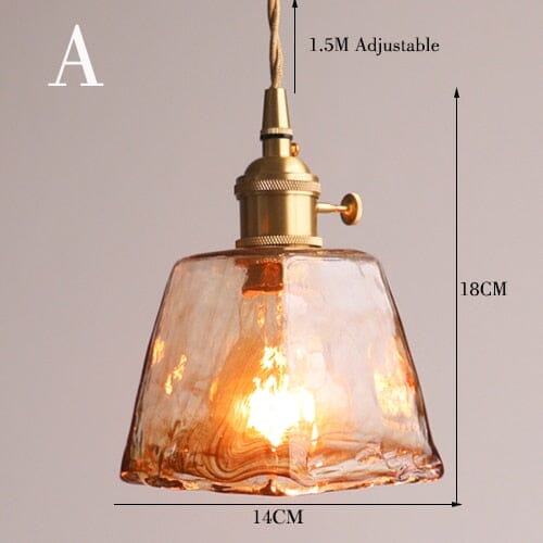 Aurelo Glass Pendant Lights For Modern Kitchen And Bath