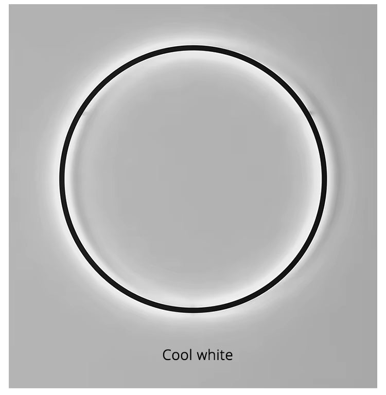 Modern Minimalist Round Wall Light For Home Decor And Ambience
