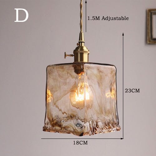 Aurelo Glass Pendant Lights For Modern Kitchen And Bath