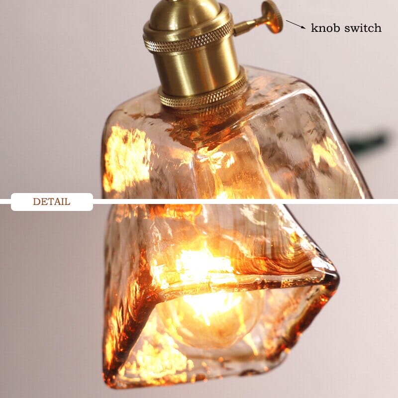 Aurelo Glass Pendant Lights For Modern Kitchen And Bath