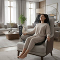 כרית עיסוי גב חשמלית CalmCushion עם פונקציית חימום