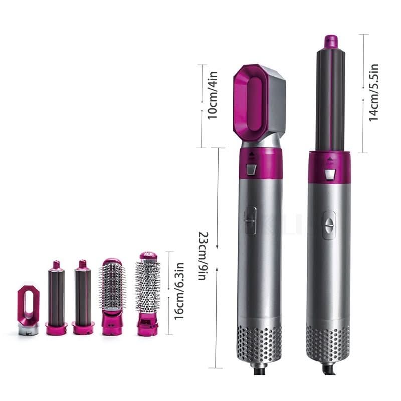 AeroLux 5-in-1 Haartrockner Und Styler Für Volumen, Locken Und Schutz