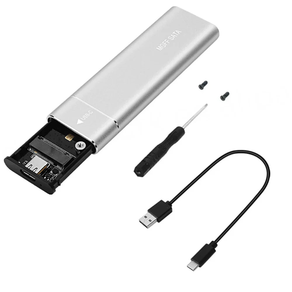 Přenosný NVMe SSD box pro externí disky USB 3.0